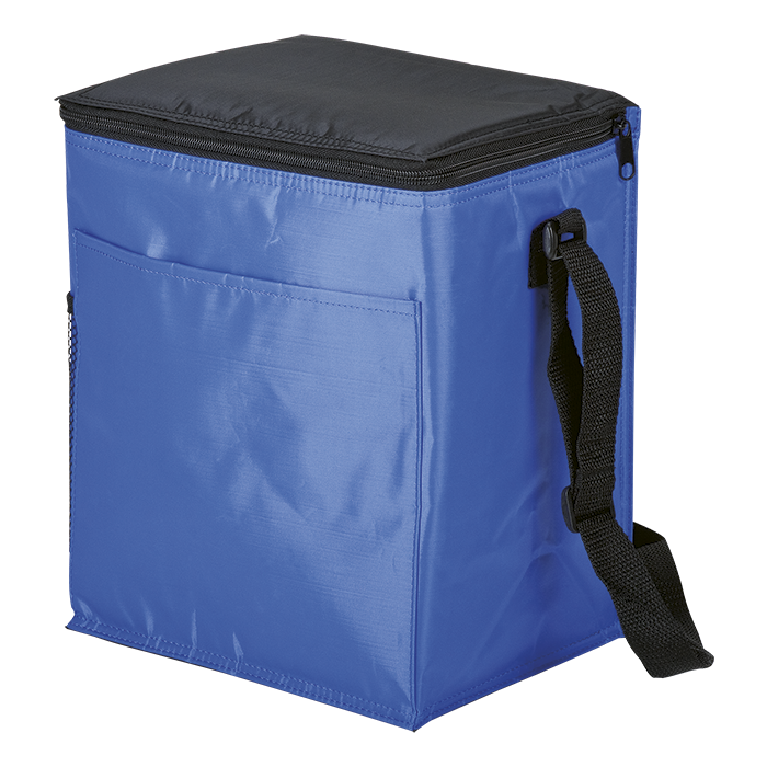 12 Can Cooler with 2 Exterior Pockets 70D PEVA Lining - Image 5