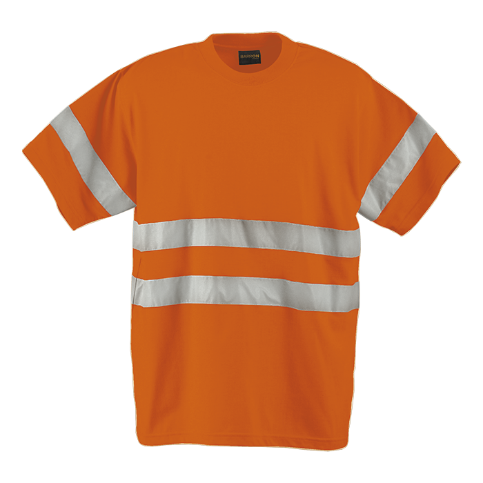 150g Poly Cotton Safety T-Shirt with tape (TSS150BT) - Image 3