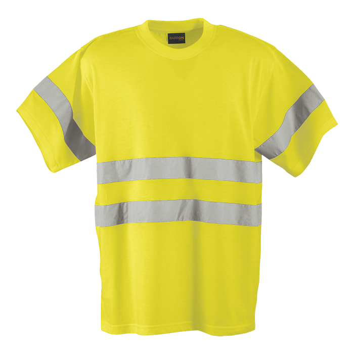 150g Poly Cotton Safety T-Shirt with tape (TSS150BT) - Image 4