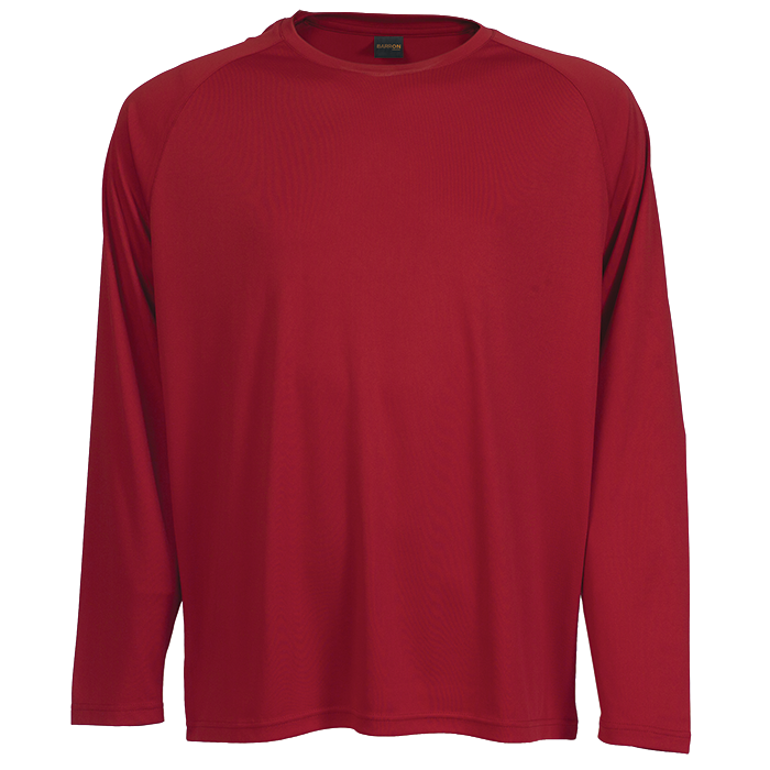 135g Long Sleeve Polyester T-Shirt (TSL135B) - Image 3