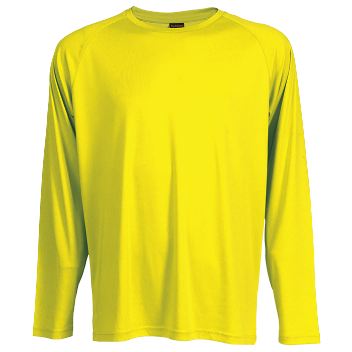 135g Long Sleeve Polyester T-Shirt (TSL135B) - Image 7