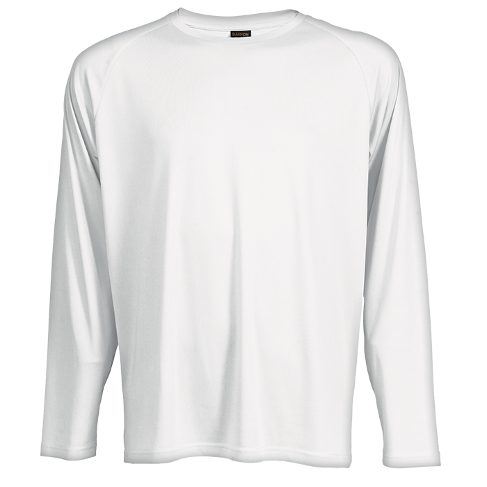 135g Long Sleeve Polyester T-Shirt (TSL135B) - Image 4