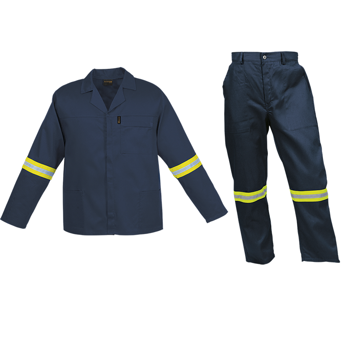 Barron Budget Poly Cotton Conti Suit with Reflective (CS-BR) - Image 3