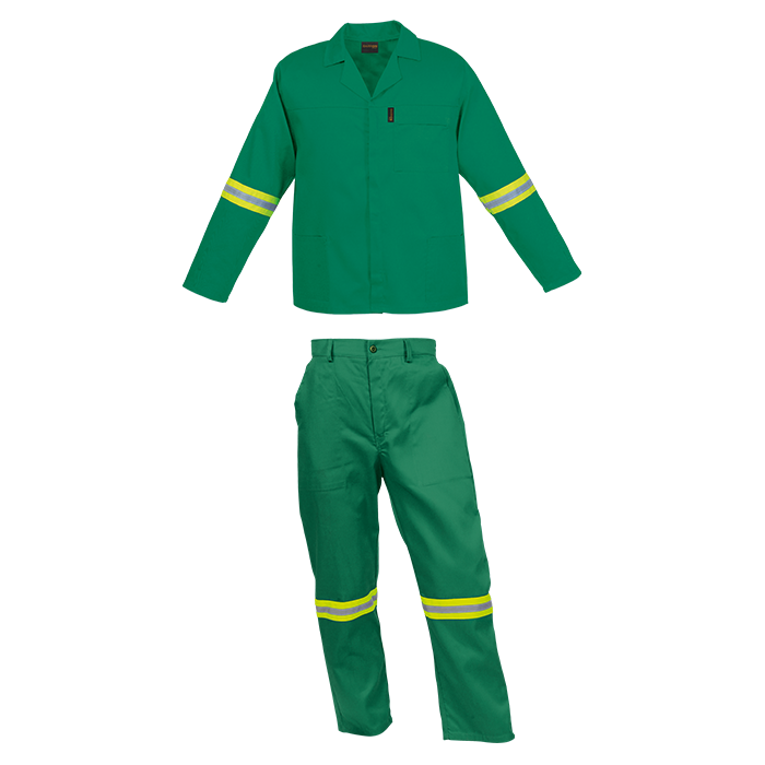 Barron Budget Poly Cotton Conti Suit with Reflective (CS-BR)