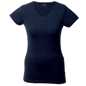 170g Slim Fit V-Neck T-Shirt Ladies
