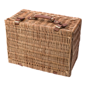 Two Person Willow Picnic Basket