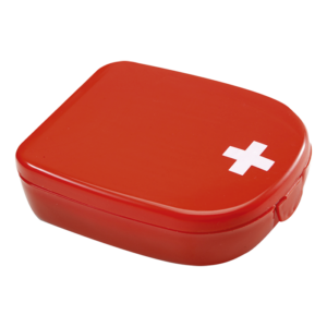First Aid Kit in Plastic Case