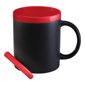 300ml Stoneware Chalk Board Mug