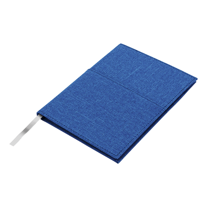 A5 Melange Notebook With Front Pocket - Image 4
