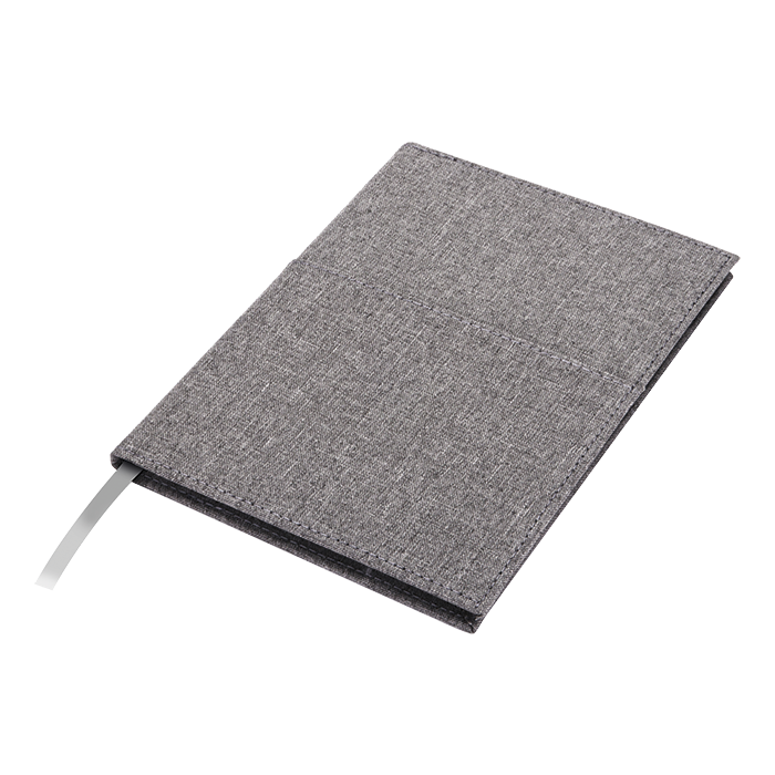 A5 Melange Notebook With Front Pocket - Image 3