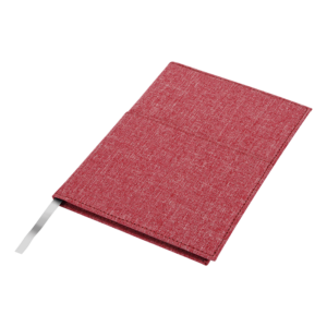 A5 Melange Notebook With Front Pocket