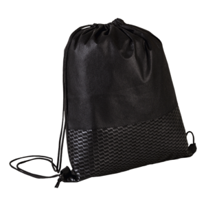 Wave Design Drawstring Bag Non-Woven