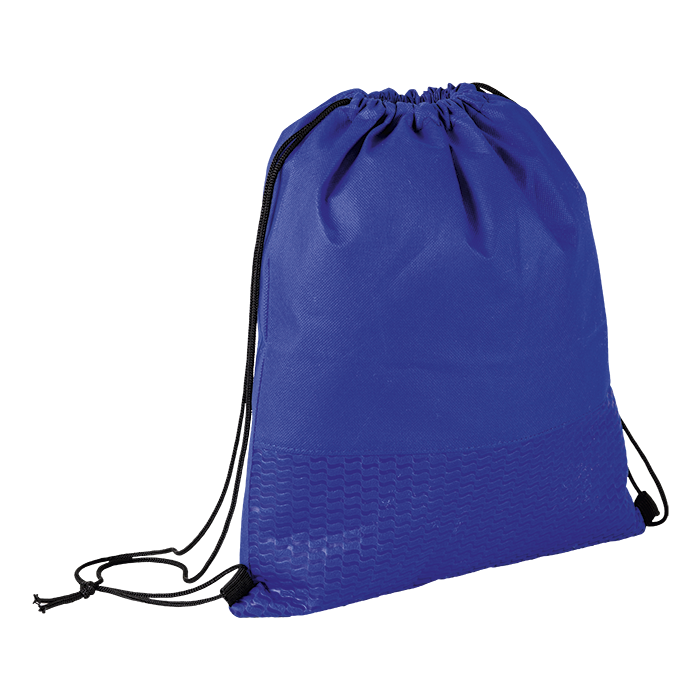 Wave Design Drawstring Bag Non-Woven - Image 4