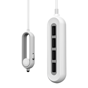 Whizzy 4 Port USB Car Charger