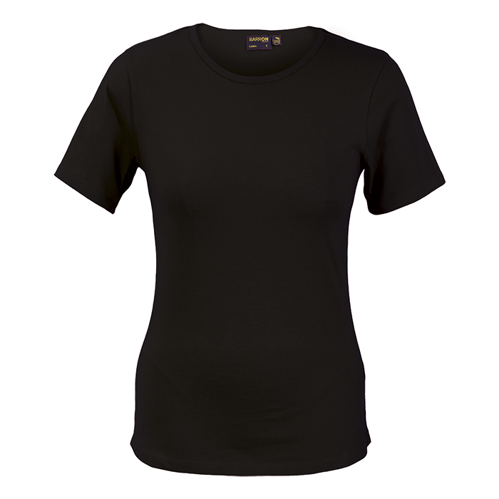 Organic Cotton Crew Neck T-Shirt Ladies - Image 4