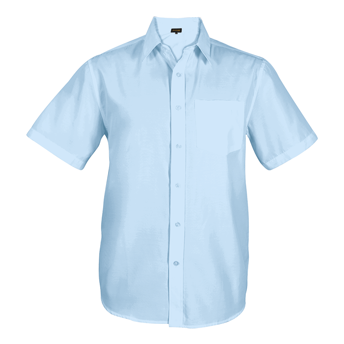 Easy Care Lounge Shirt Short Sleeve Mens - Image 4