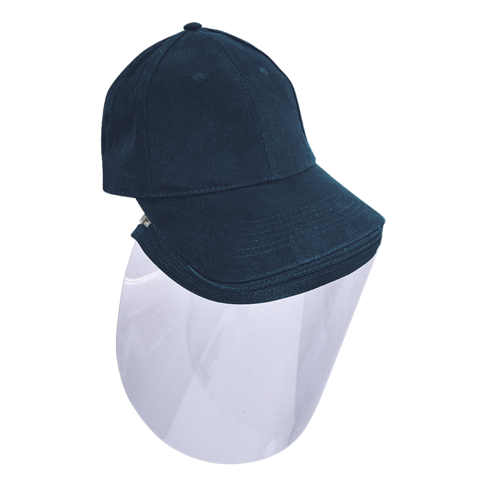 VIZIP 6 Panel Brushed Cotton Caps (Box of 10) - Image 3