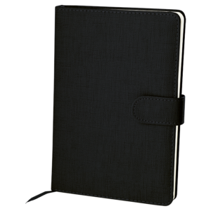 A5 Notebook With Magnetic Clip Cover