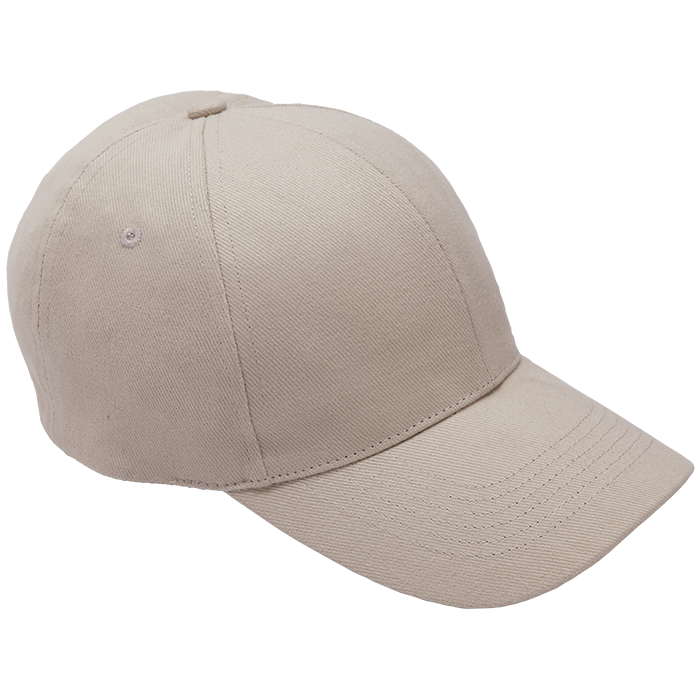 6 Panel Brushed Cotton Cap - Image 4