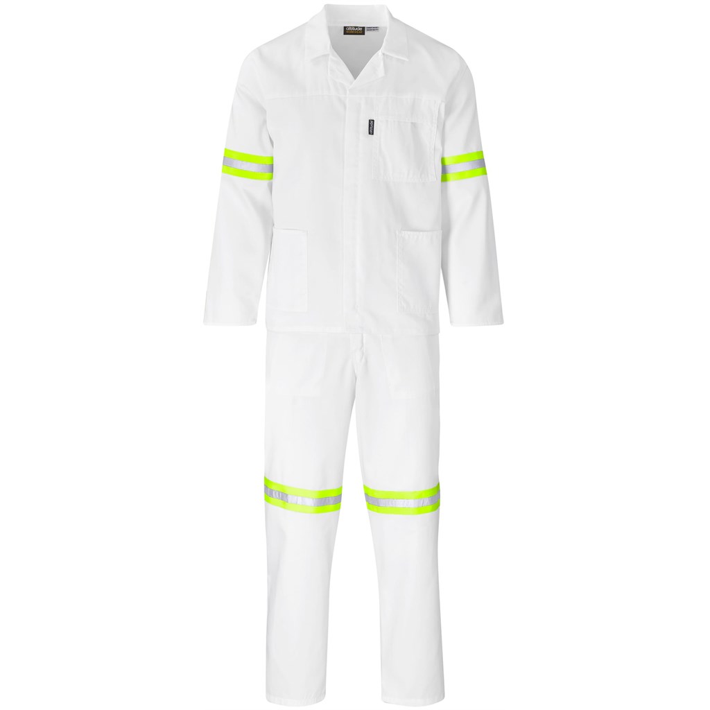 Trade Polycotton Conti Suit - Reflective Arms & Legs - Yellow Tape - Image 10