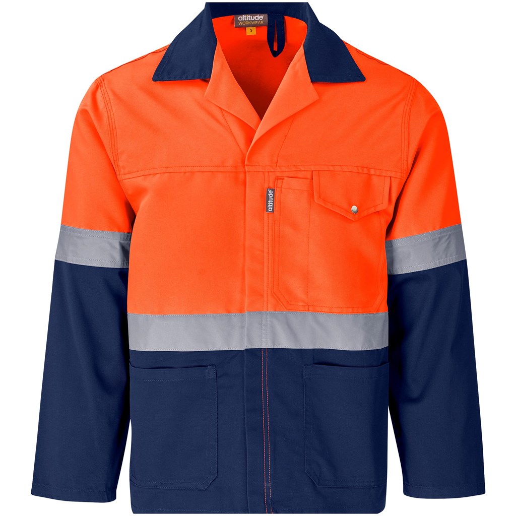 Traffic Premium Two-Tone Hi-Viz Reflective Jacket - Image 2