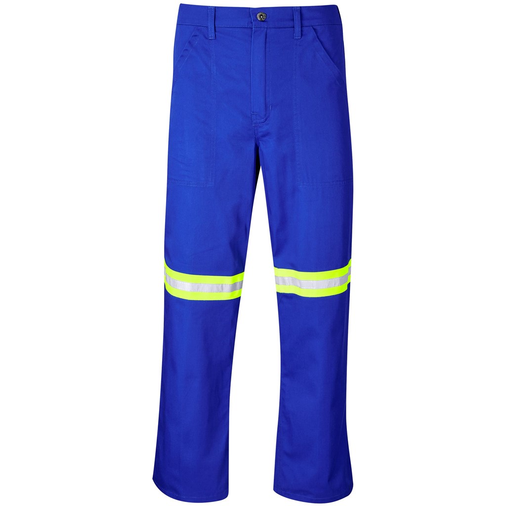 Site Premium Polycotton Pants - Reflective Legs - Yellow Tape - Image 4
