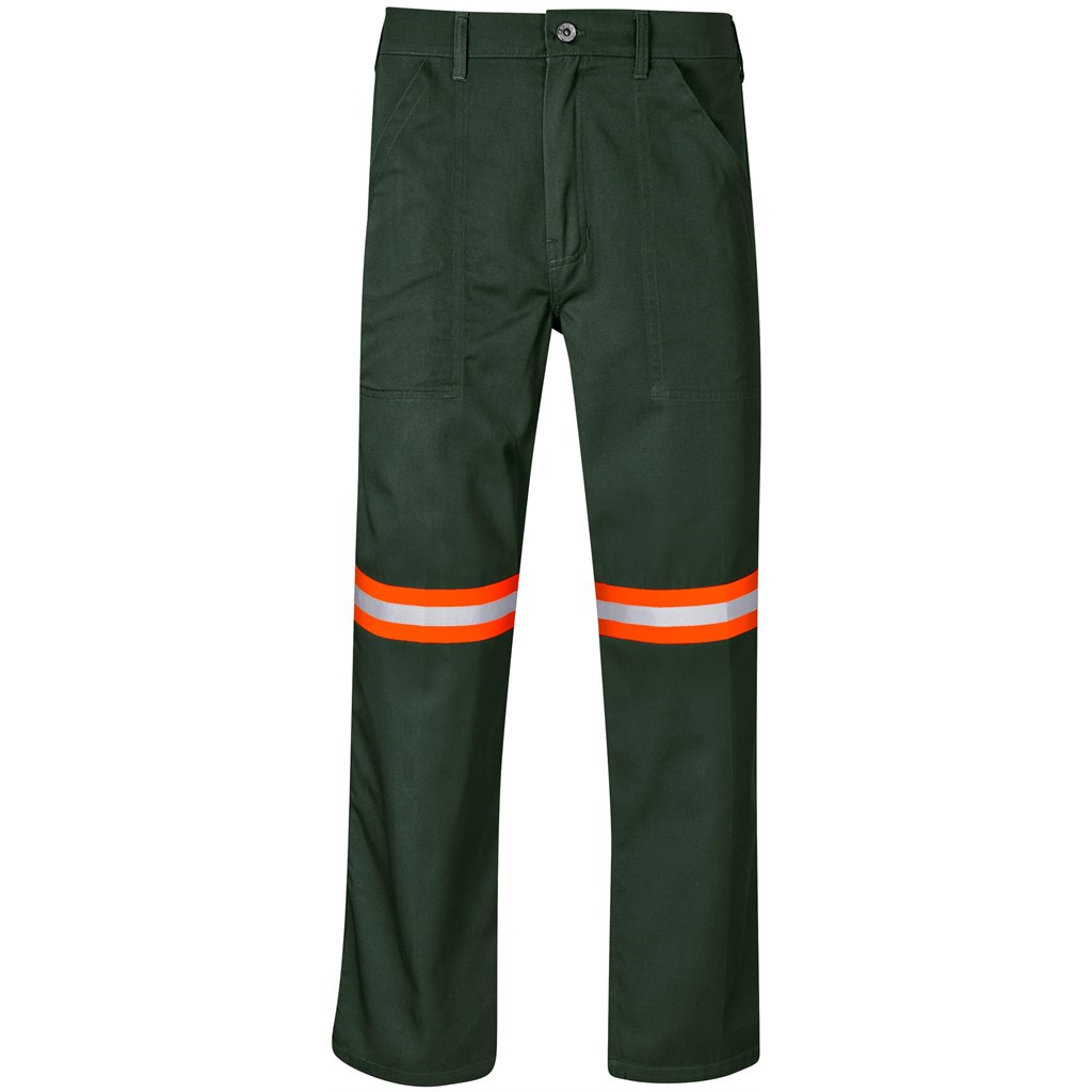 Site Premium Polycotton Pants - Reflective Legs - Orange Tape - Image 3