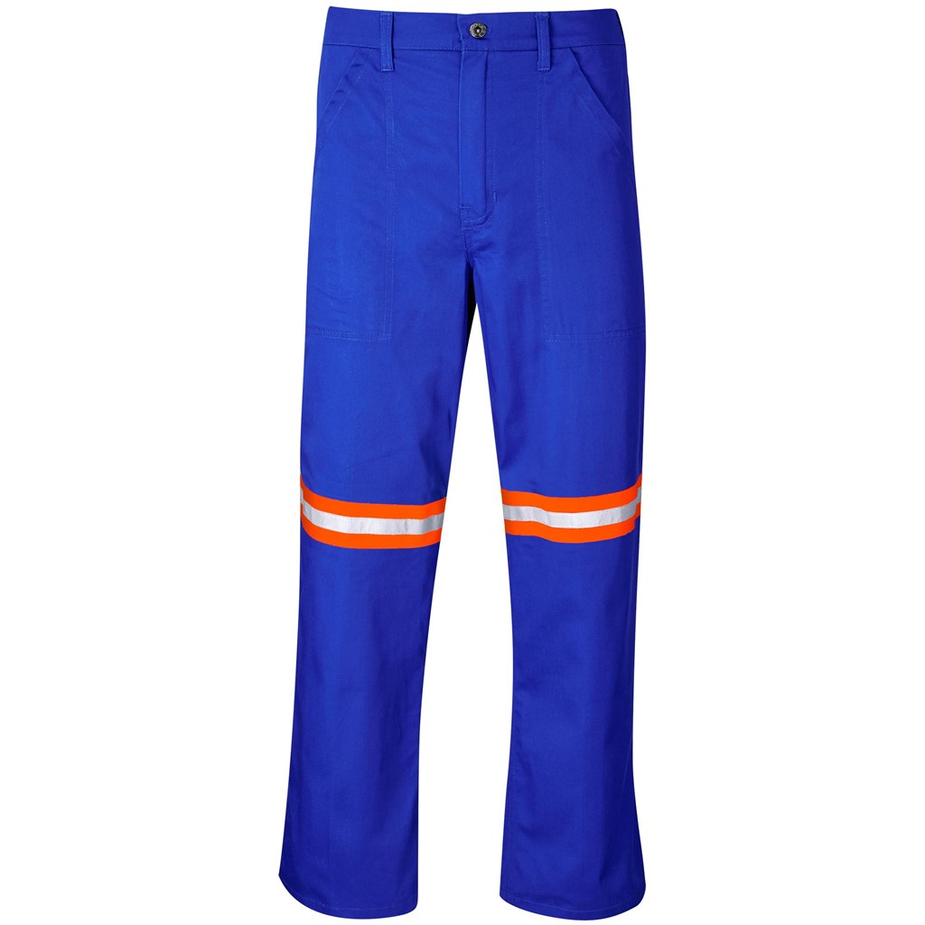 Site Premium Polycotton Pants - Reflective Legs - Orange Tape - Image 4