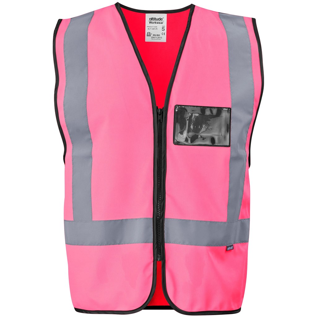 Direction En4 Hi-Viz Reflective Full Zip Vest - Image 5