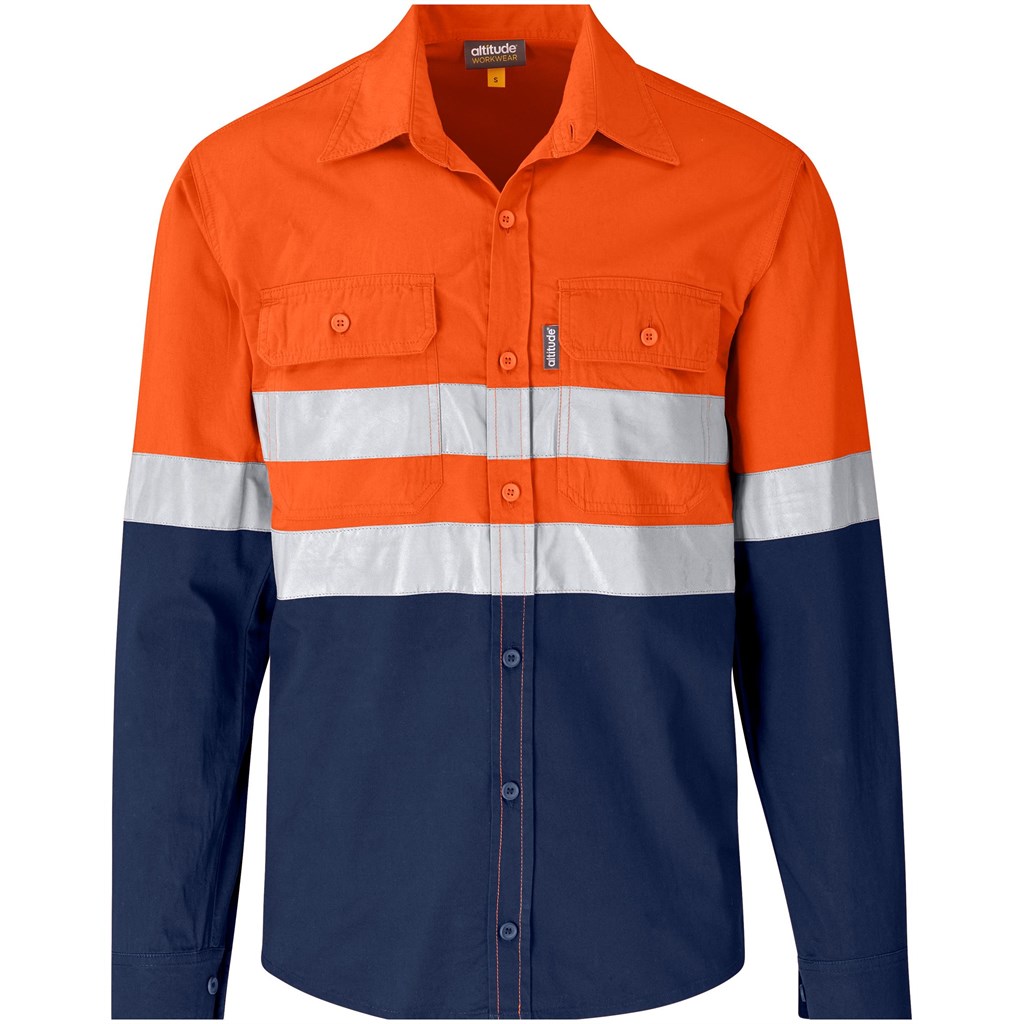 Access Vented Two-Tone Reflective Work Shirt - Image 2