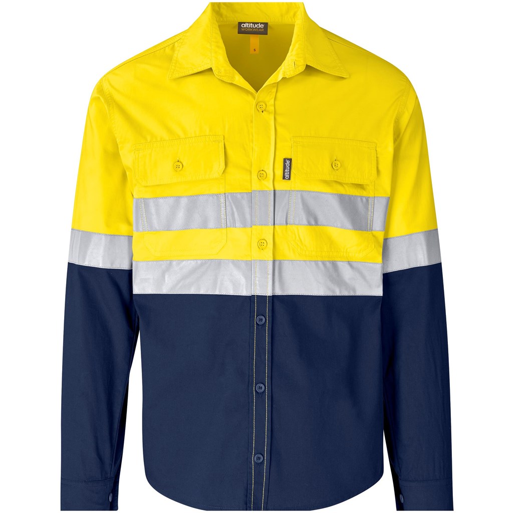 Access Vented Two-Tone Reflective Work Shirt - Image 3