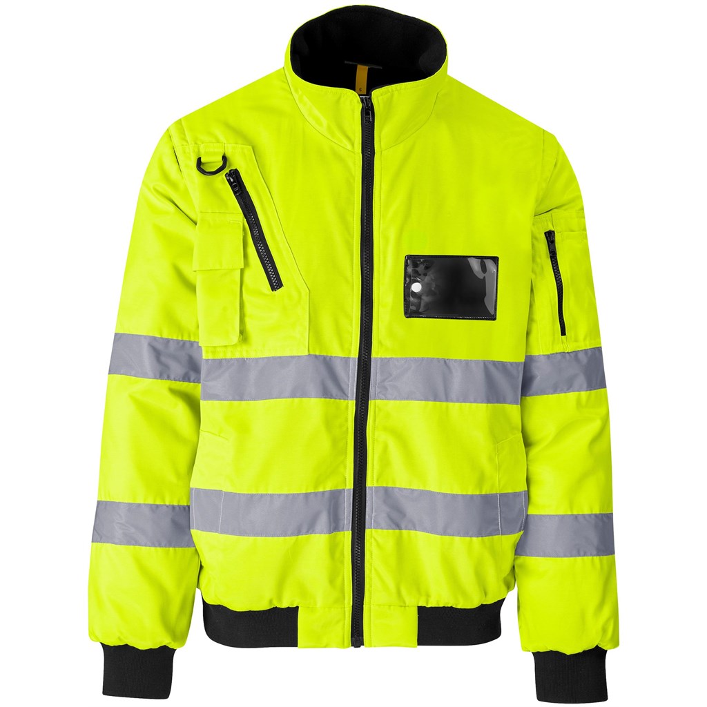 Techno Padded Hi-Viz Reflective Bunny Jacket - Image 4