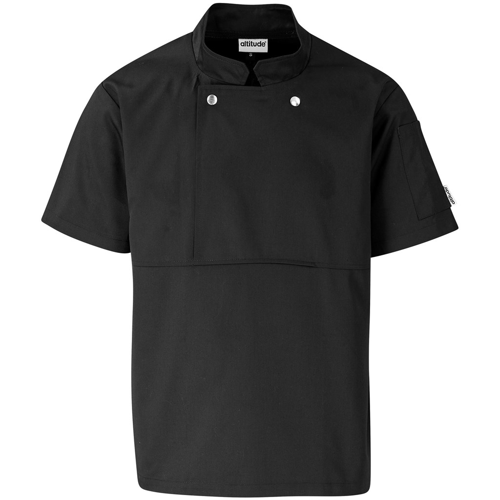 Unisex Short Sleeve Cannes Utility Top - Black