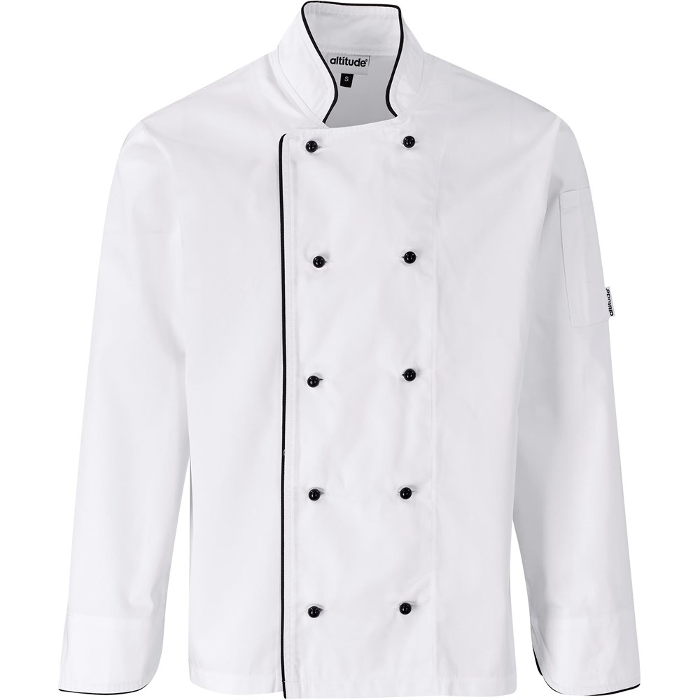 Unisex Long Sleeve Dijon Chef Jacket - Image 2