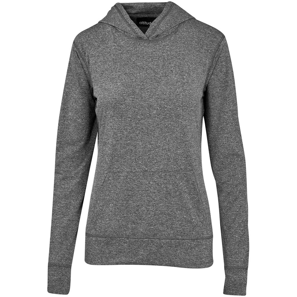 Ladies Fitness Lightweight Hooded Sweater - Image 2