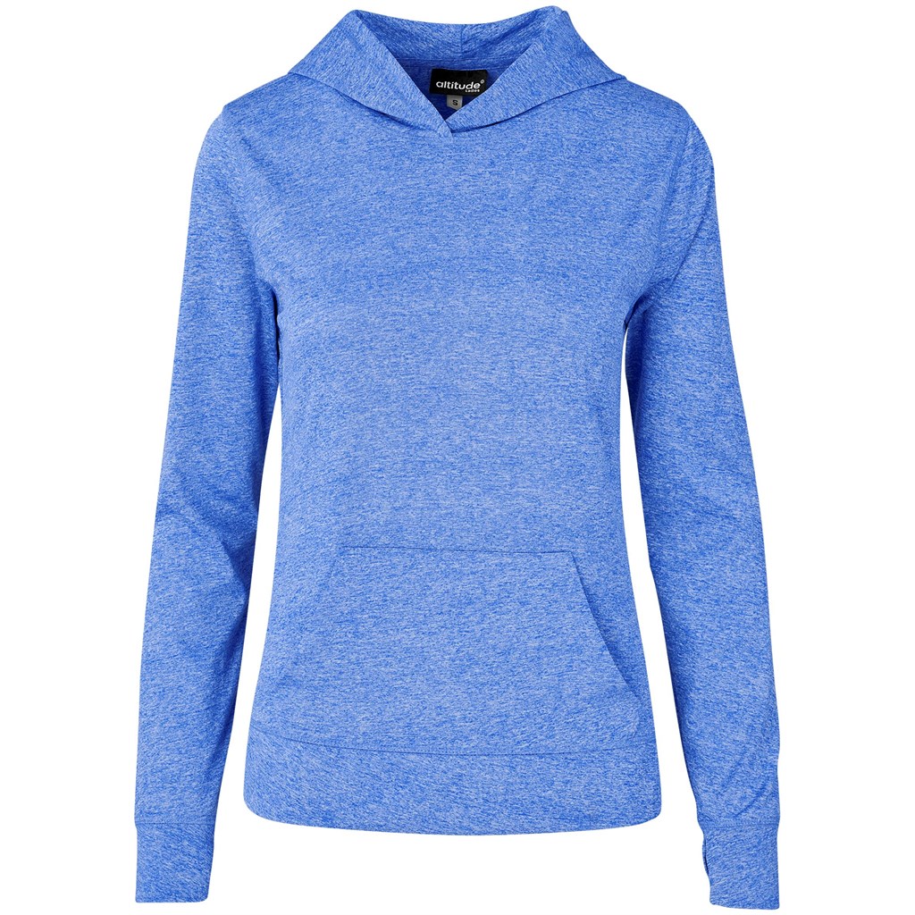Ladies Fitness Lightweight Hooded Sweater - Image 5