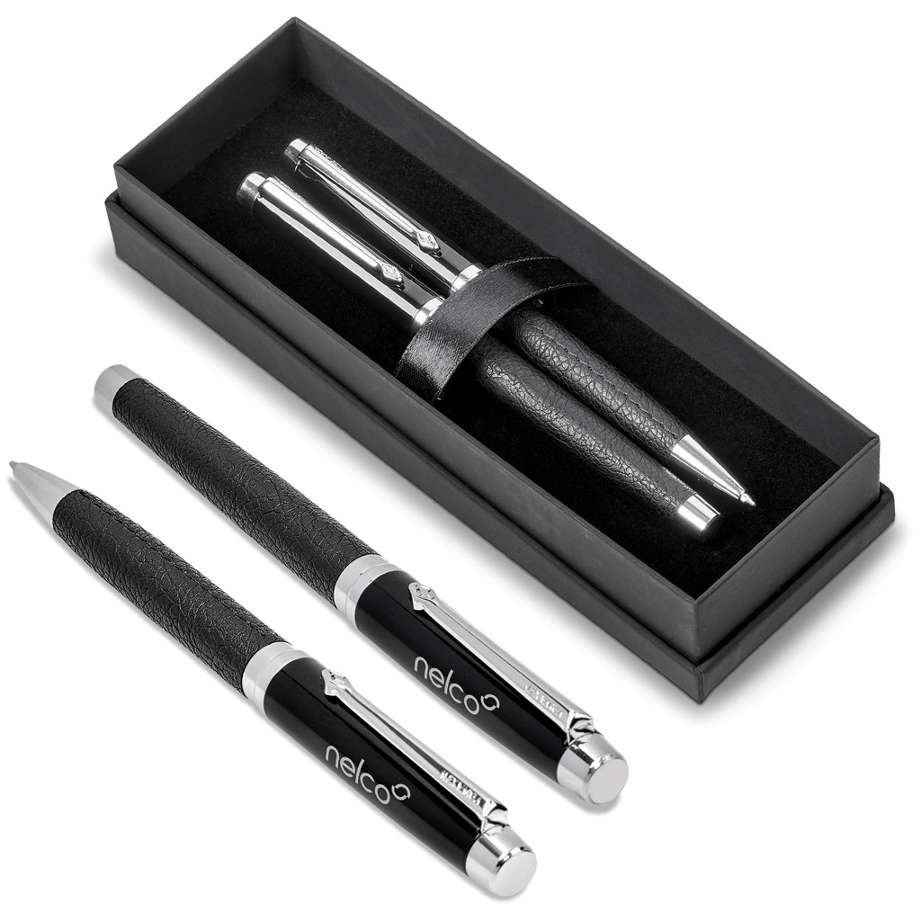 Alex Varga Corinthia Ball Pen & Rollerball Set - Image 2