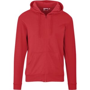Mens Bravo Hooded Sweater - Red