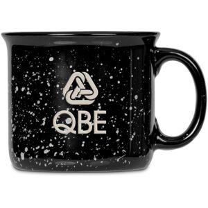 Serendipio Marshall Ceramic Coffee Mug - 400ml - Black