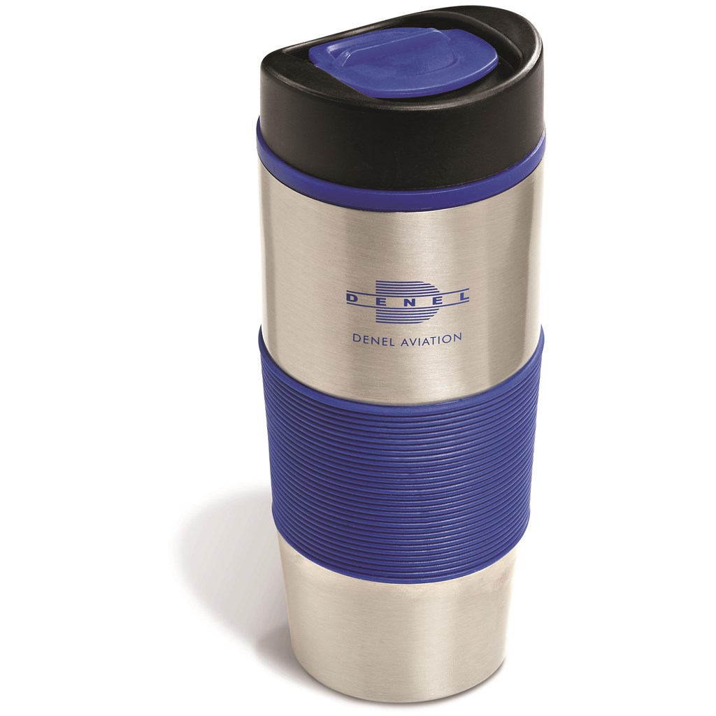 Ridge Stainless Steel & Plastic Double-Wall Tumbler - 450ml - Image 3
