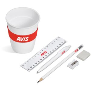 Altitude Caddypop Stationery Set - Red