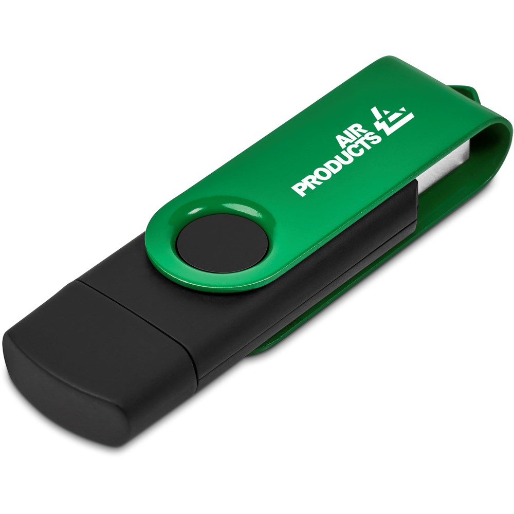 Shuffle Gyro Black Flash Drive – 8GB - Image 5