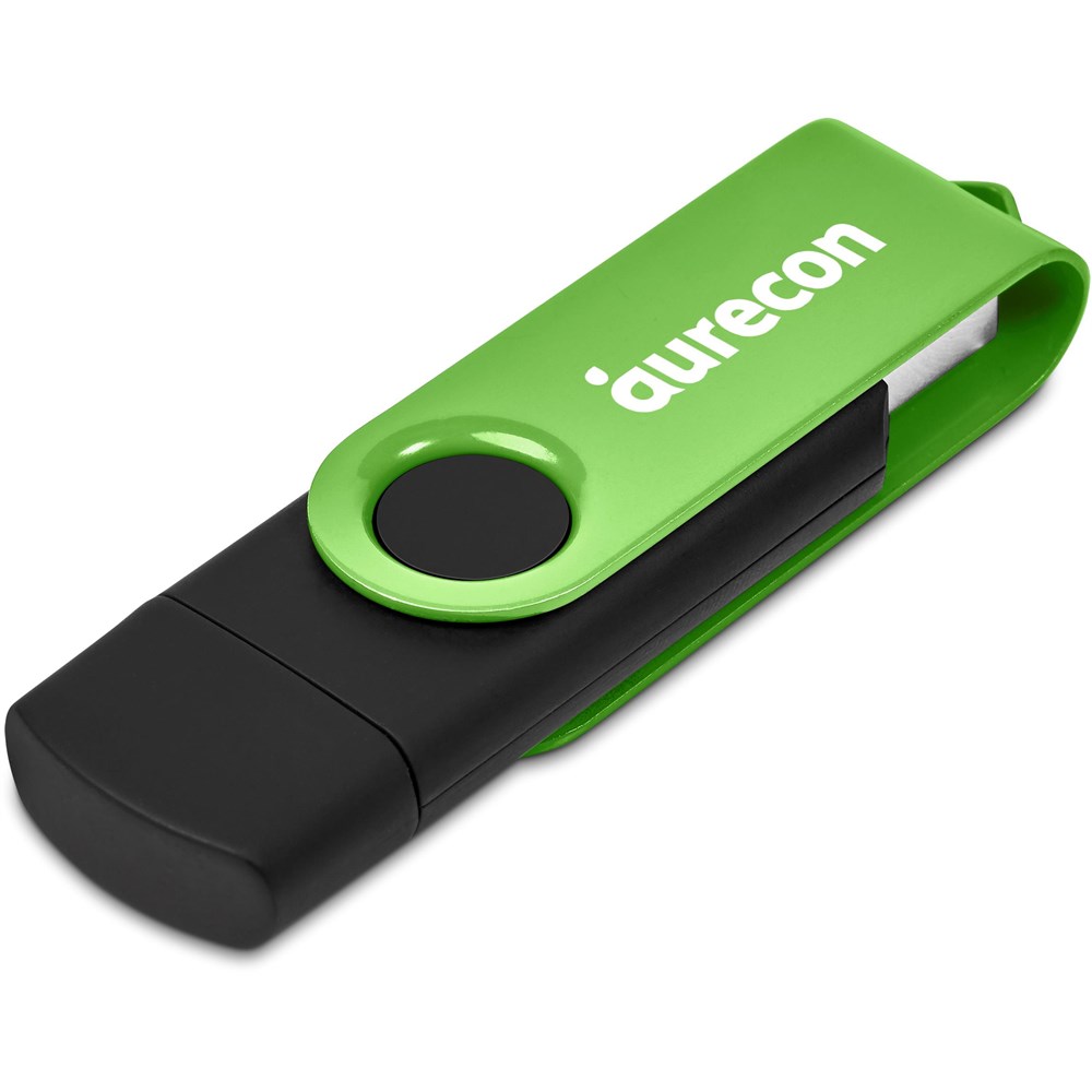 Shuffle Gyro Black Flash Drive – 8GB - Image 6