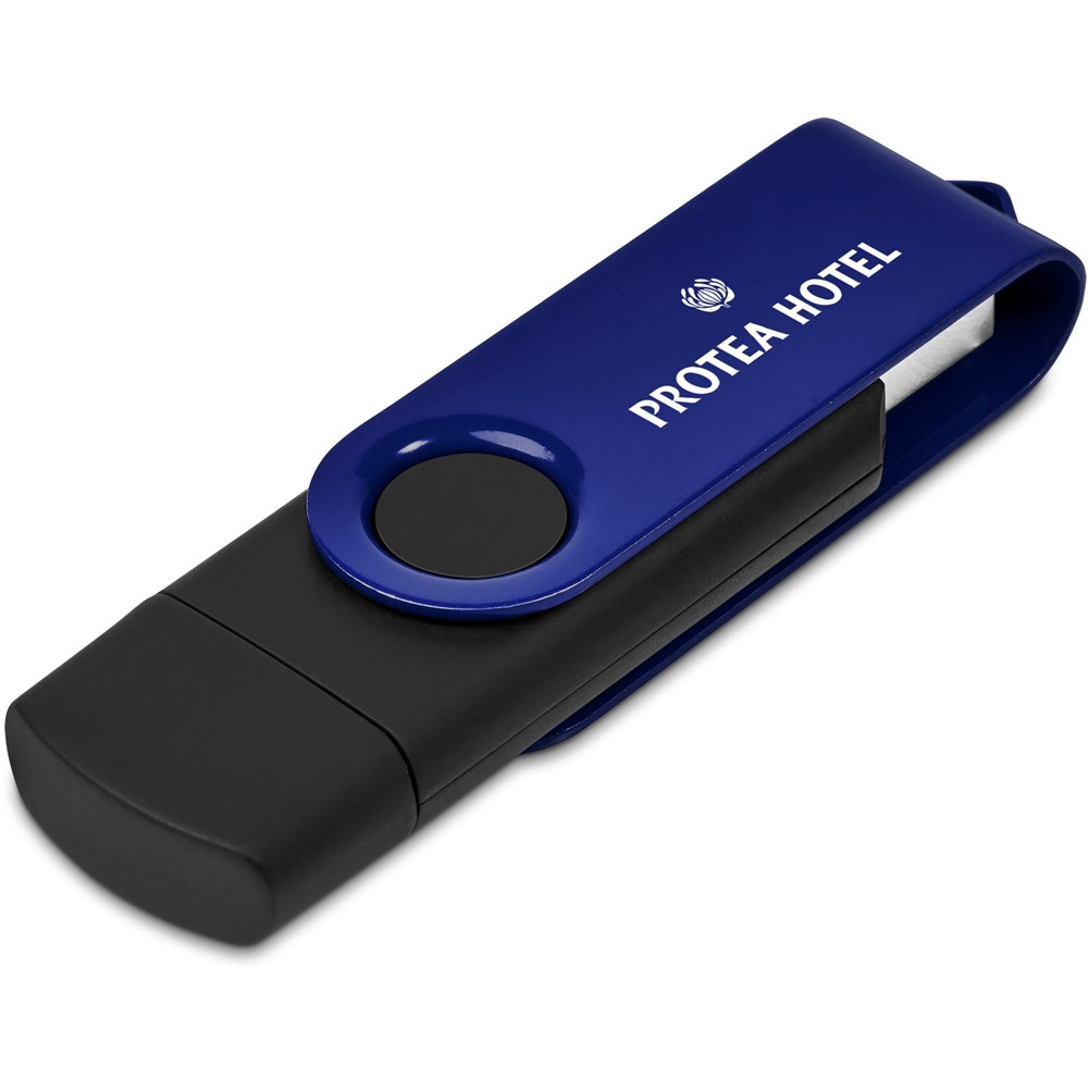 Shuffle Gyro Black Flash Drive – 8GB - Image 7