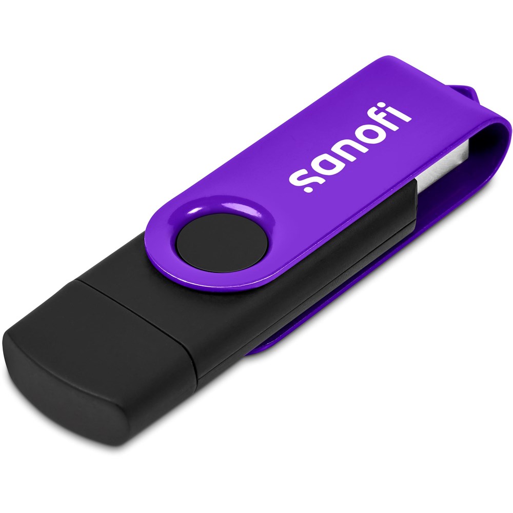 Shuffle Gyro Black Flash Drive – 8GB - Image 10