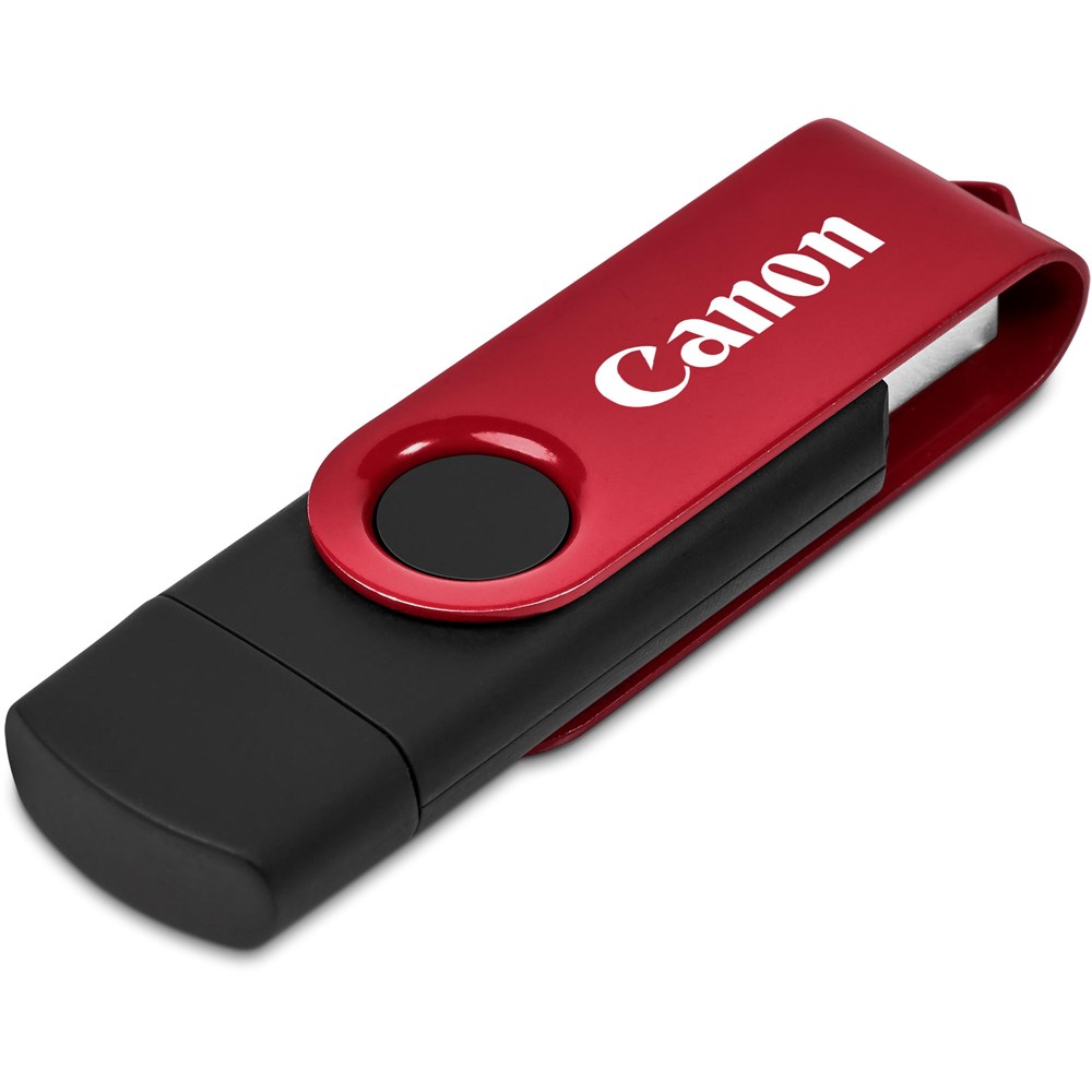 Shuffle Gyro Black Flash Drive – 8GB - Image 11