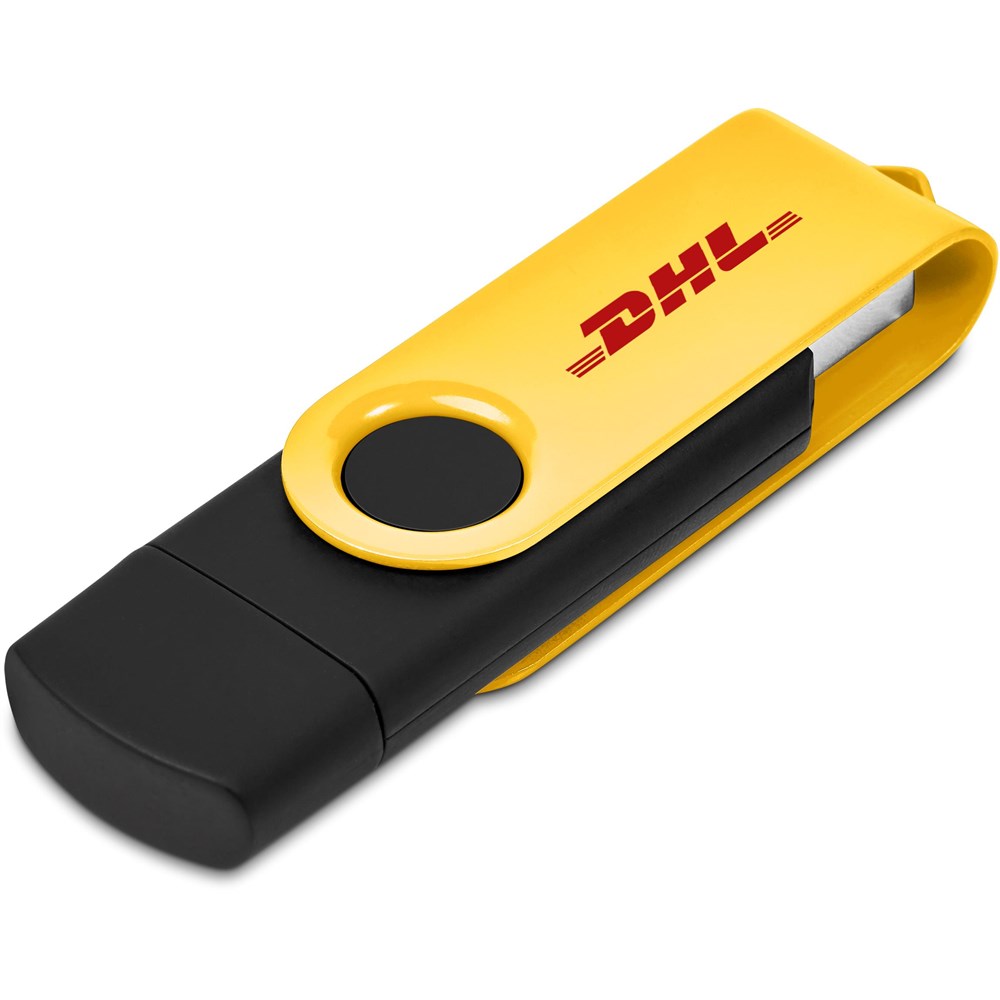 Shuffle Gyro Black Flash Drive – 8GB - Image 14