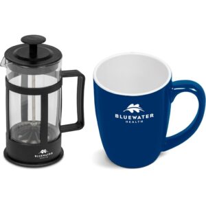 Cafe Payton Coffee Set - Navy
