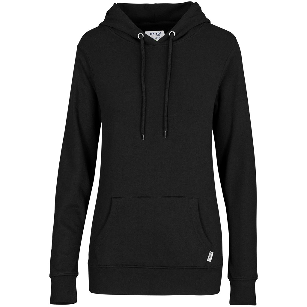 Ladies Okiyo Recycled Hooded Sweater - Image 2