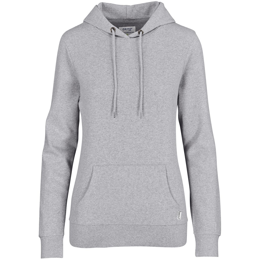 Ladies Okiyo Recycled Hooded Sweater - Image 3